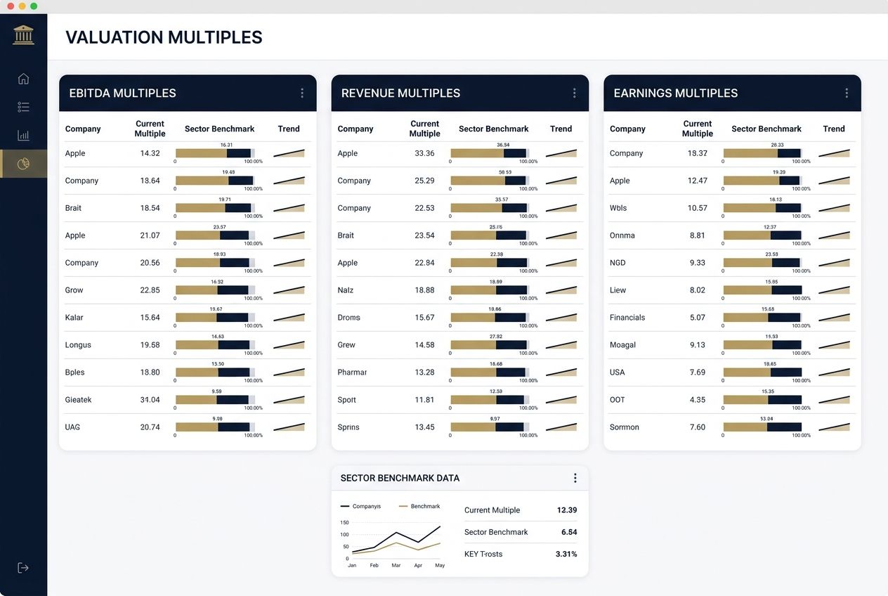Valuation Multiples Visualization